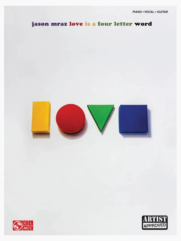 Jason Mraz - Love is a four letter word - PVG Music Book - Sieffs Music