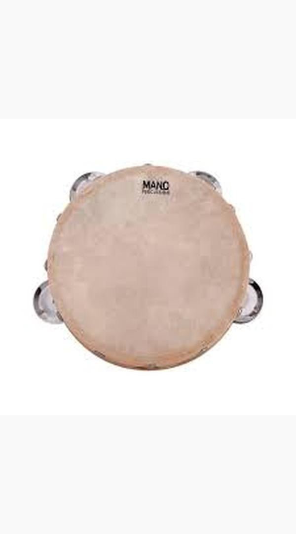 Mano Percussion 6" Non Tunable Tambourine Natural - Sieffs Music