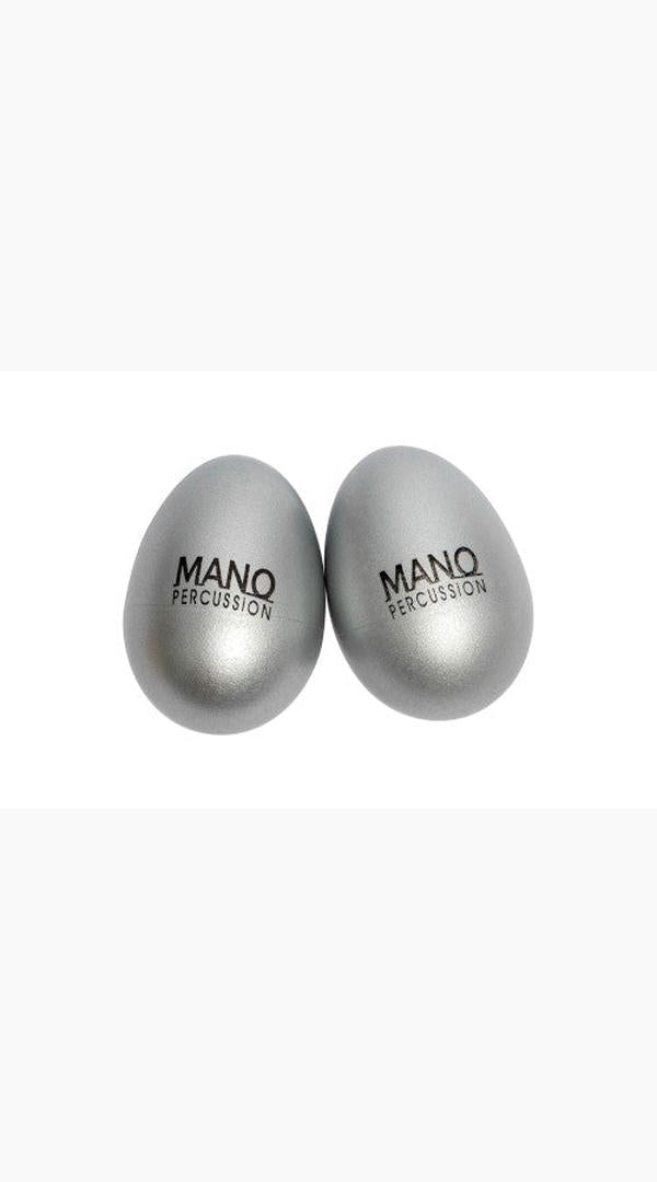 Mano Percussion Egg Maracas Silver - Sieffs Music