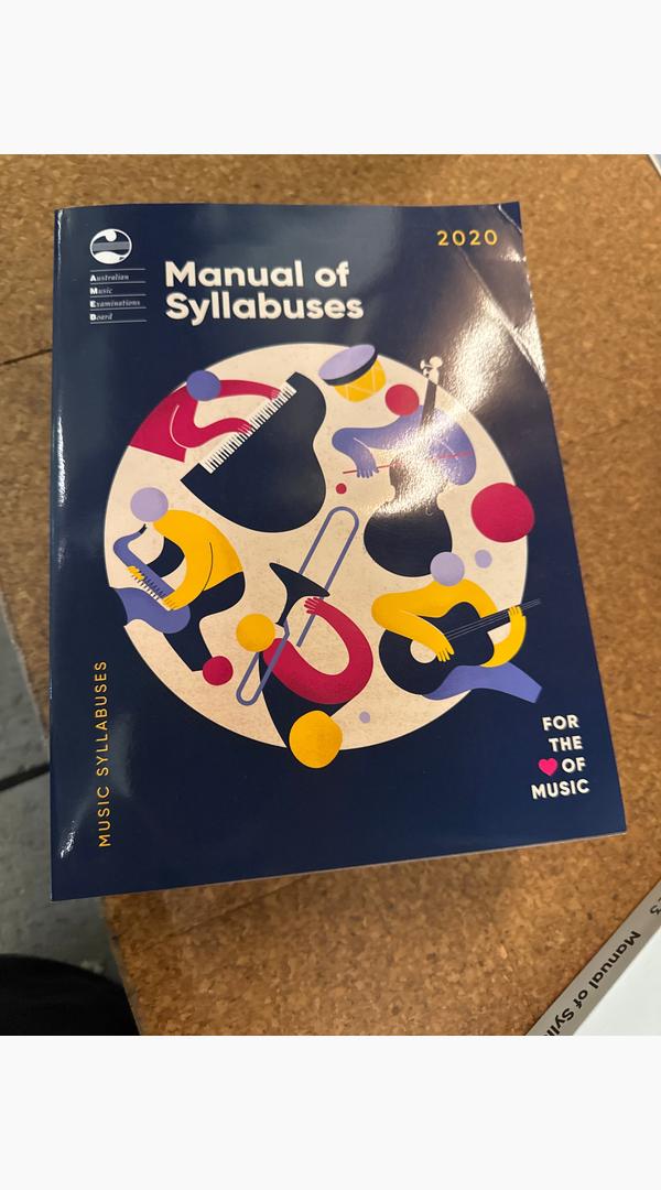 Manual of Syllabuses AMEB - Sieffs Music