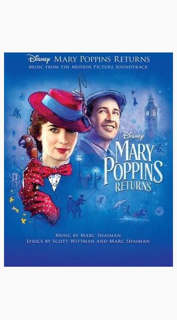 Mary Poppins Returns - PVG Sheet Music Book - Sieffs Music