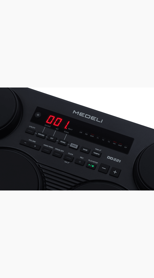 Medeli DD221 Portable Drum - Sieffs Music