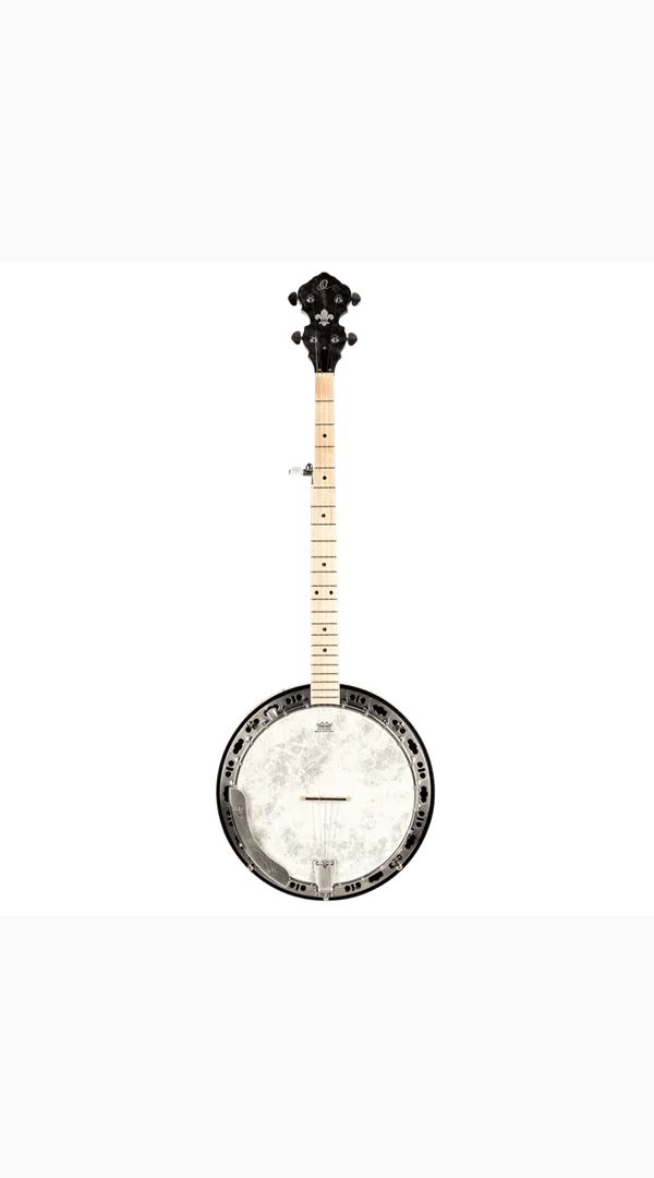 Ortega Falcon Series 5 - String Banjo Maple Charcoal - OBJE400TCO - Sieffs Music