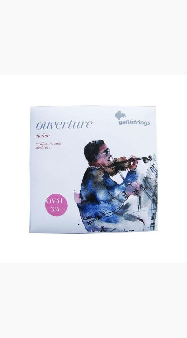 Ouverture violino medium tension Galli strings - Sieffs Music