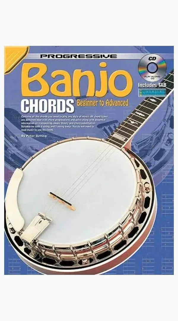 Progressive Banjo Chords - Beginner to Advanced - Sieffs Music
