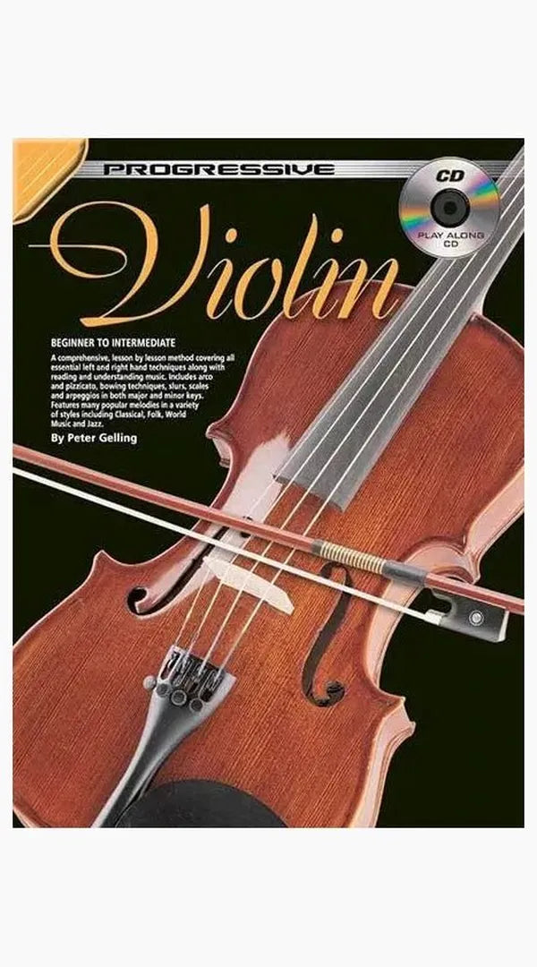 Progressive Violin Beginner to Intermediate inc. CD - Sieffs Music