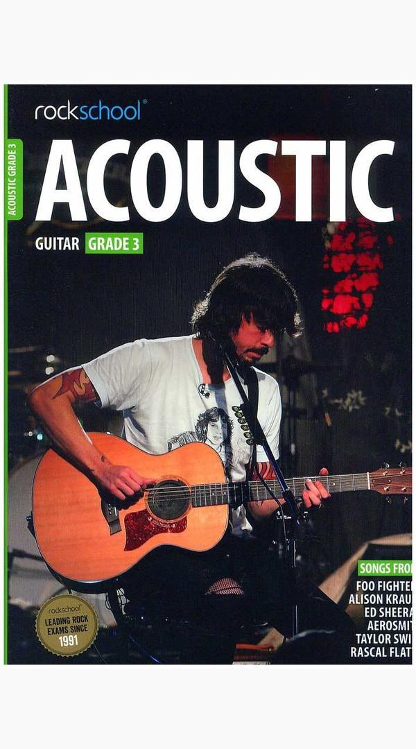 Rockschool Acoustic Guitar (Debut–Grade 8) | AMEB - Sieffs Music