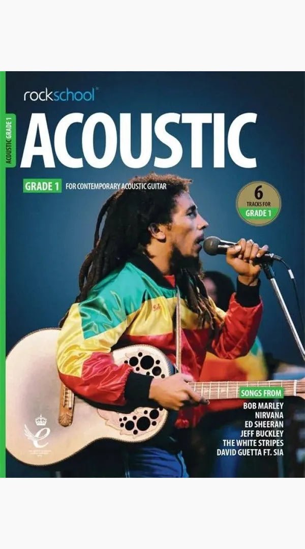 Rockschool Acoustic Guitar (Debut–Grade 8) | AMEB - Sieffs Music
