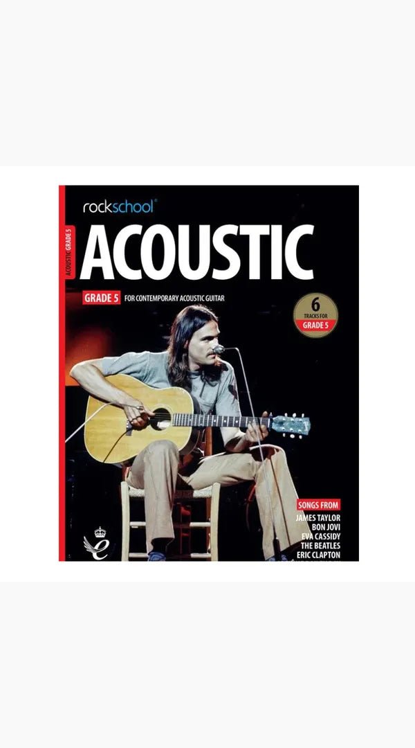 Rockschool Acoustic Guitar (Debut–Grade 8) | AMEB - Sieffs Music