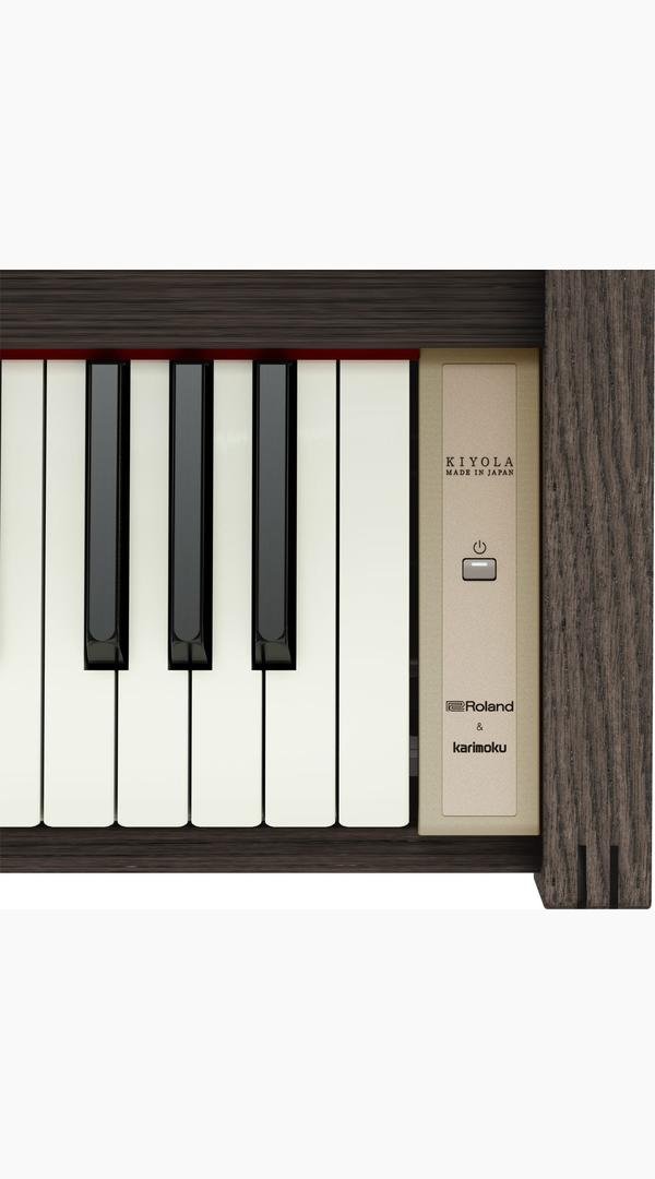 Roland KF - 25 KIYOLA Digital Piano - Smoked Oak - Sieffs Music