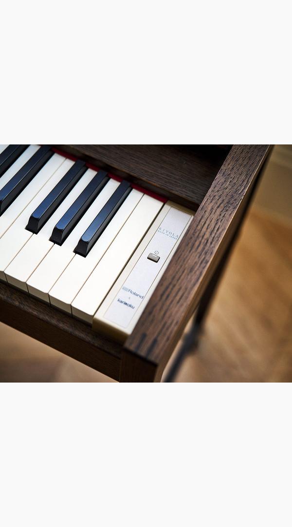 Roland KF - 25 KIYOLA Digital Piano - Smoked Oak - Sieffs Music