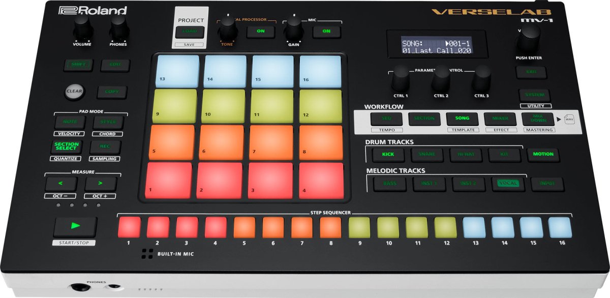 Roland MV-1 VERSELAB Song Production Studio - Ex Display Model - Sieffs Music