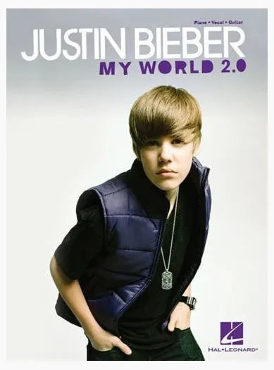 Justin Bieber My World 2.0 PVG Music book