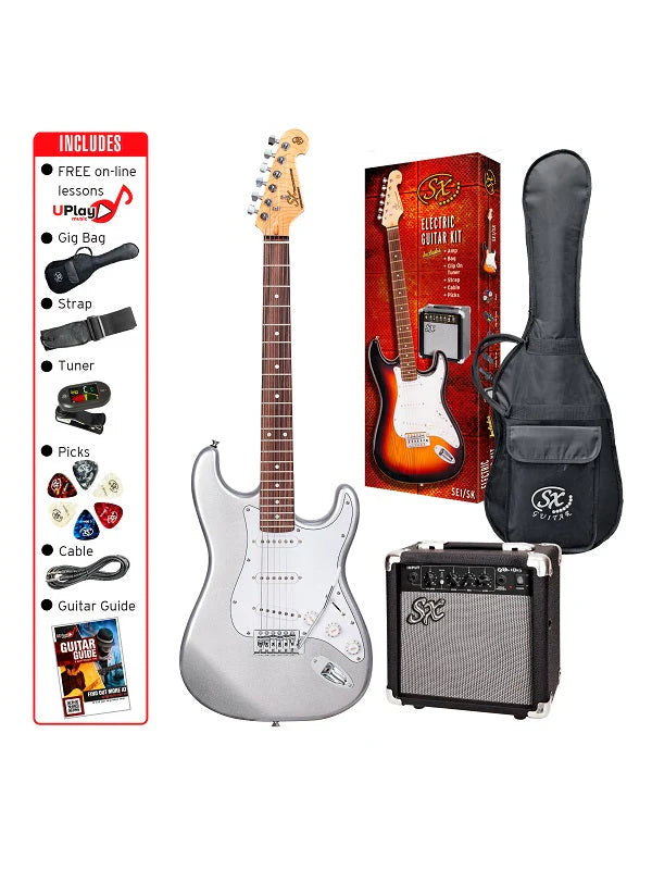 SX SE1SK 4/4 Electric Guitar Pack - Full Size