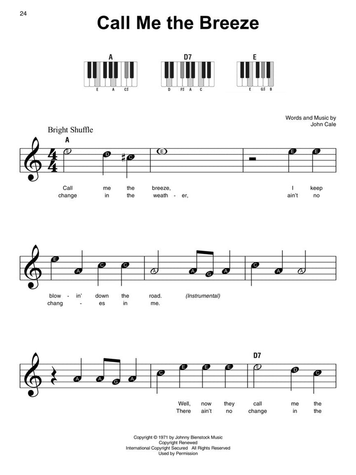 Super easy Three Chord Songs PVG - Sieffs Music