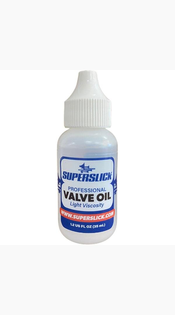 Superslick Professional Light Viscosity Valve Oil Bottle - 35ml - Sieffs Music