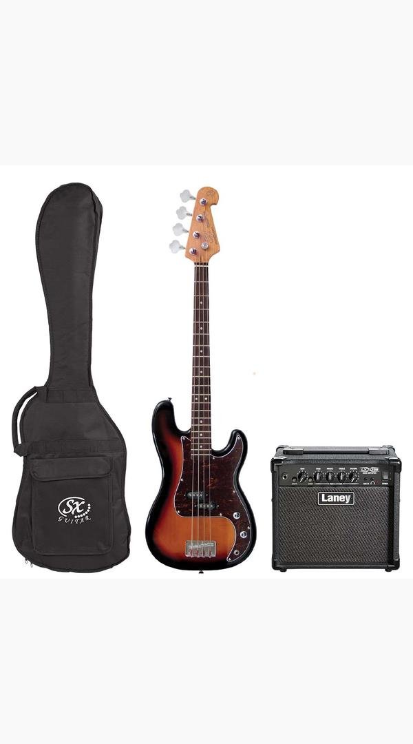 SX 3/4 Bass &amp; Laney Amp Pack - Sieffs Music