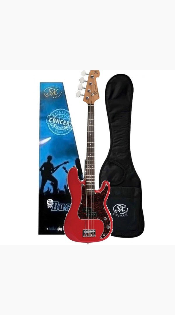 SX 3/4 VTG Series VEP34 Bass Guitar and Gig Bag - Sieffs Music