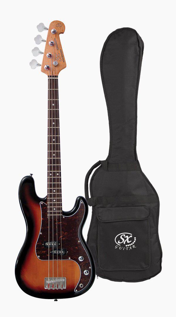 SX 3/4 VTG Series VEP34 Bass Guitar and Gig Bag - Sieffs Music