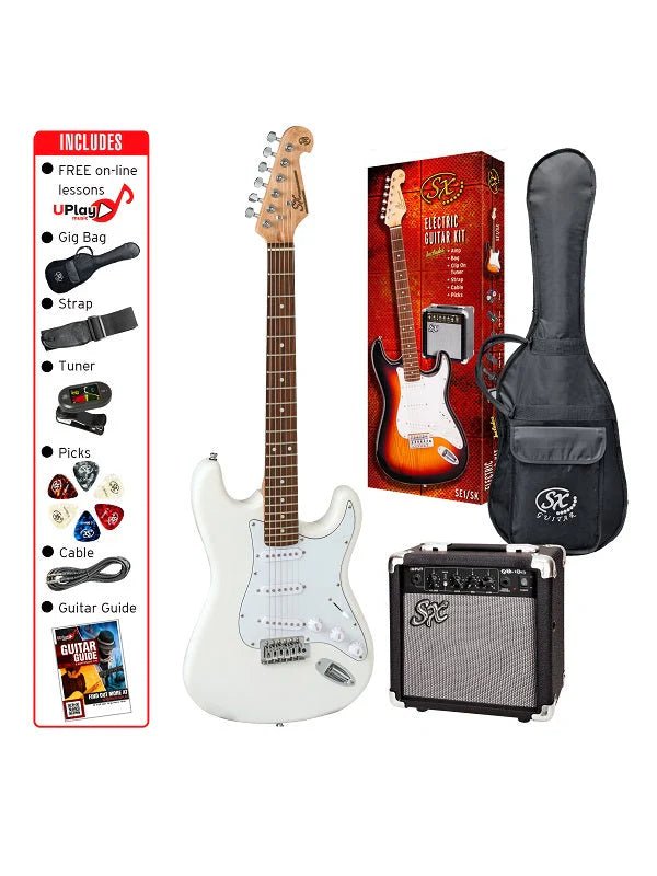 SX SE1SK 4/4 Electric Guitar Pack - Full Size - Sieffs Music