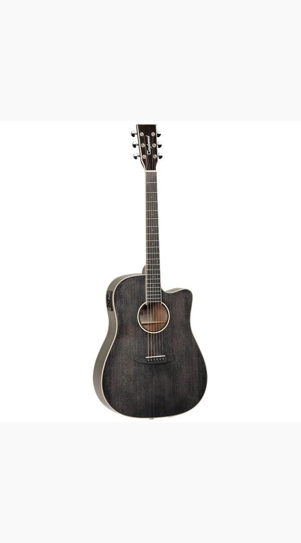 Tanglewood TW5BS Winterleaf Dreadnought C/E Black Shadow - Sieffs Music