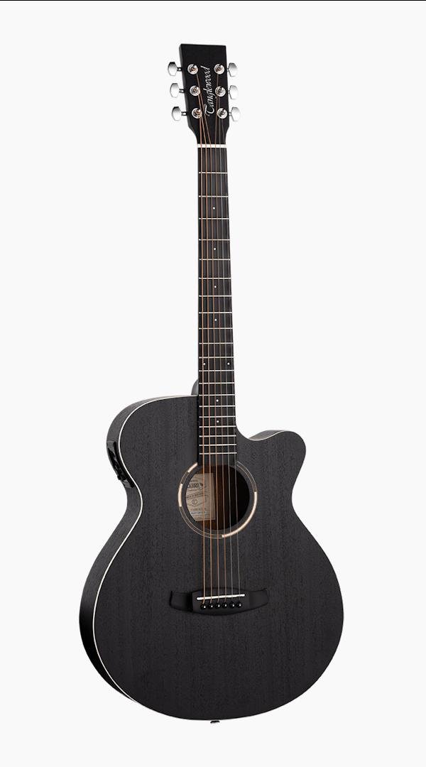 Tanglewood TWBBSFCE Blackbird SuperFolk C/E Smokestack Satin - Sieffs Music