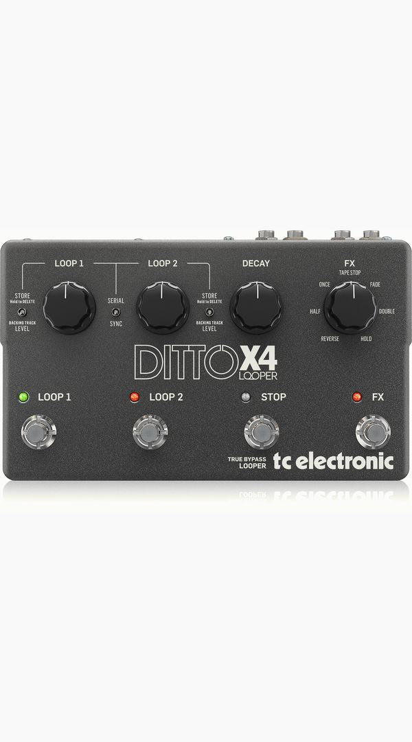 TC ELECTRONIC DITTO X4 LOOPER - Sieffs Music