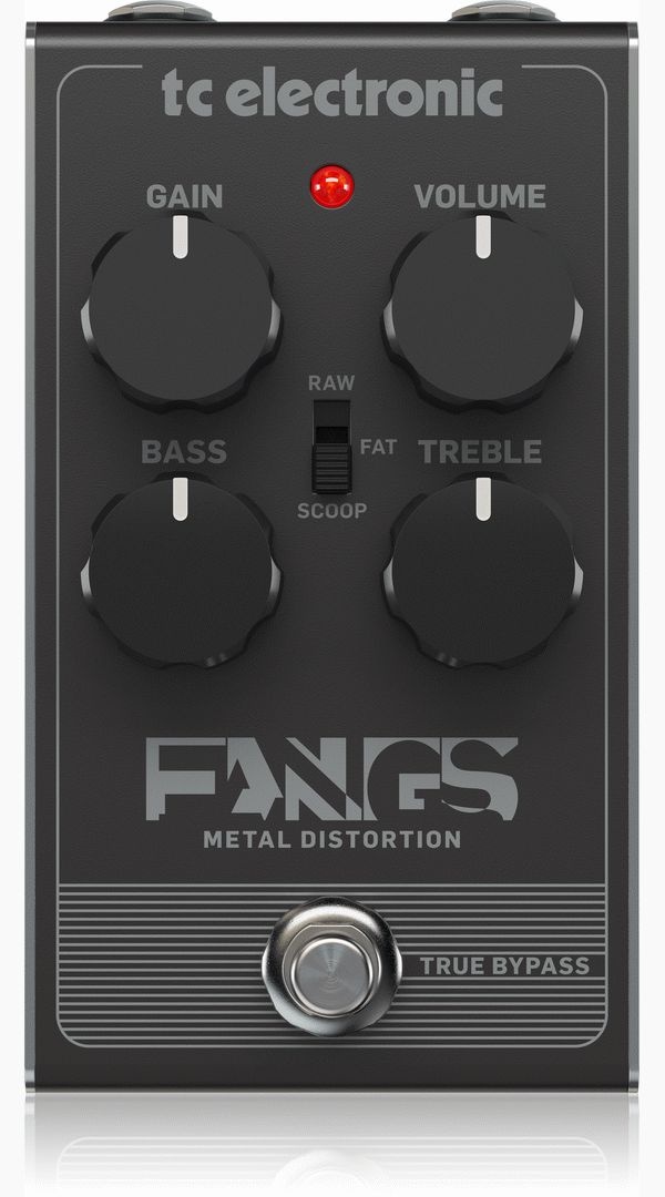 TC ELECTRONIC FANGS METAL DISTORTION - Sieffs Music