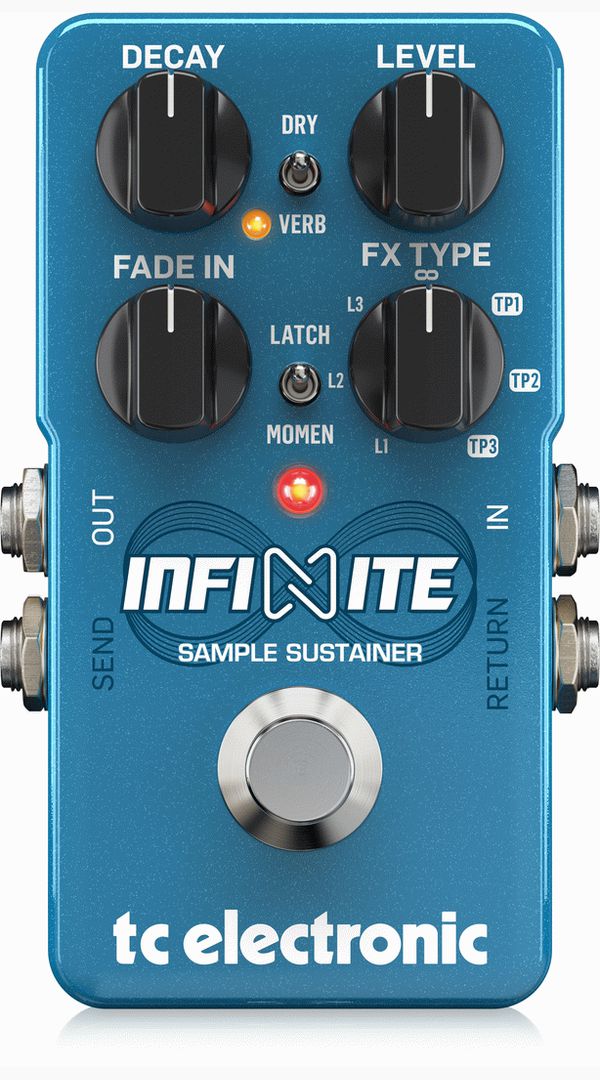 TC ELECTRONIC INFINITE SAMPLE SUSTAINER PEDAL - Sieffs Music