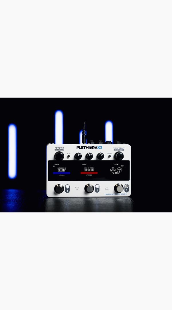 TC ELECTRONIC PLETHORA X3 TONEPRINT PEDALBOARD - Sieffs Music