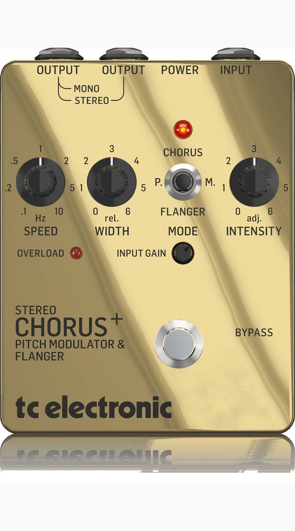 TC ELECTRONIC SCF GOLD SE - LIMITED EDITION GOLD PLATED PEDAL - Sieffs Music