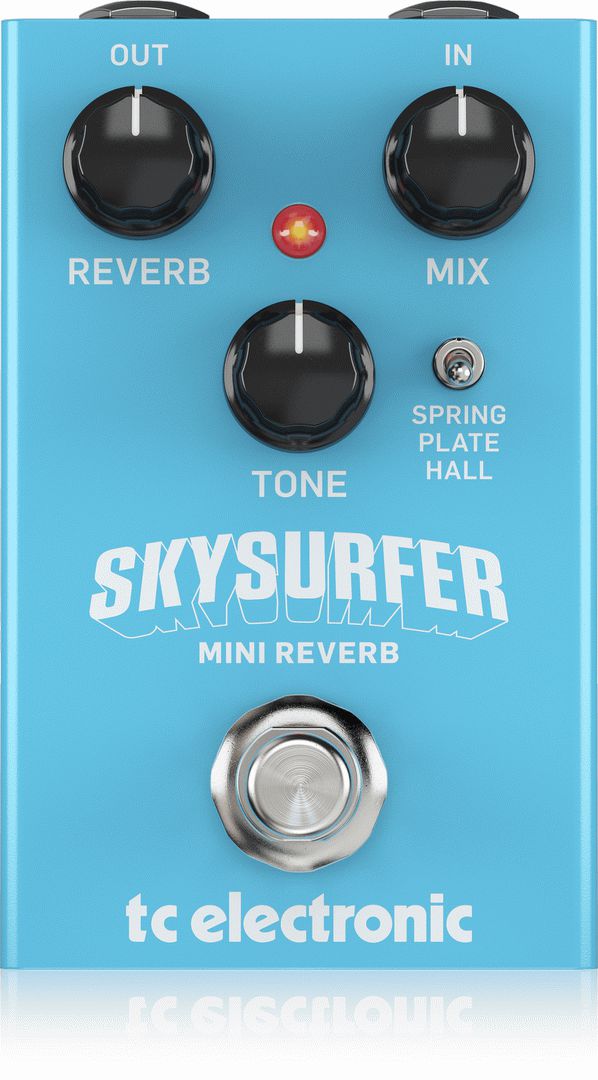TC ELECTRONIC SKYSURFER MINI REVERB PEDAL - Sieffs Music