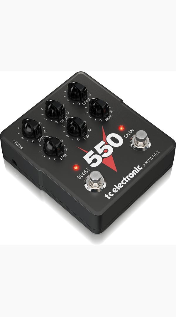 TC ELECTRONIC V550 DUAL CHANNEL GUITAR PREAMP PEDAL - Sieffs Music