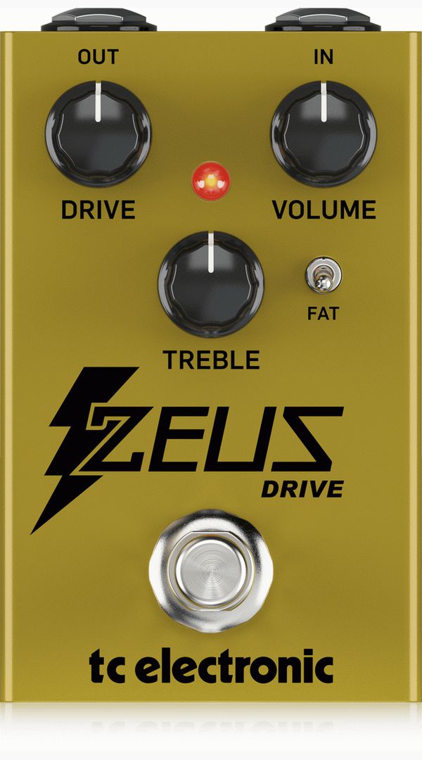 TC ELECTRONIC ZEUS DRIVE OVERDRIVE PEDAL - Sieffs Music