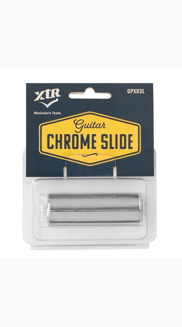 XTR guitar chrome slide GPX03L - long - Sieffs Music