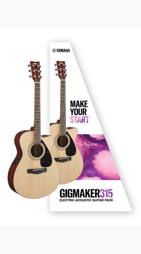 Yamaha Gigmaker 315 Electric - Acoustic Guitar Pack - Sieffs Music