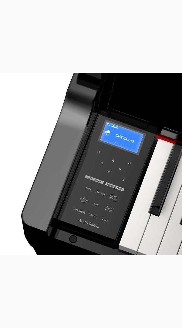 Yamaha NU1XA Hybrid Piano - Polished Ebony - Sieffs Music