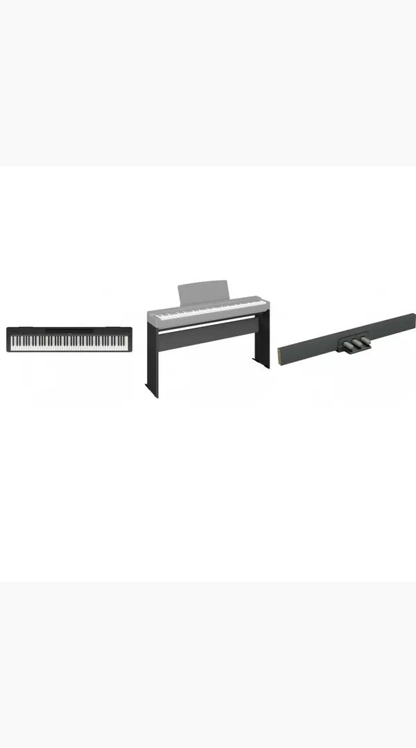 Yamaha P - 145BT Portable Digital Piano with BONUS Wooden Stand and Pedals! - Sieffs Music