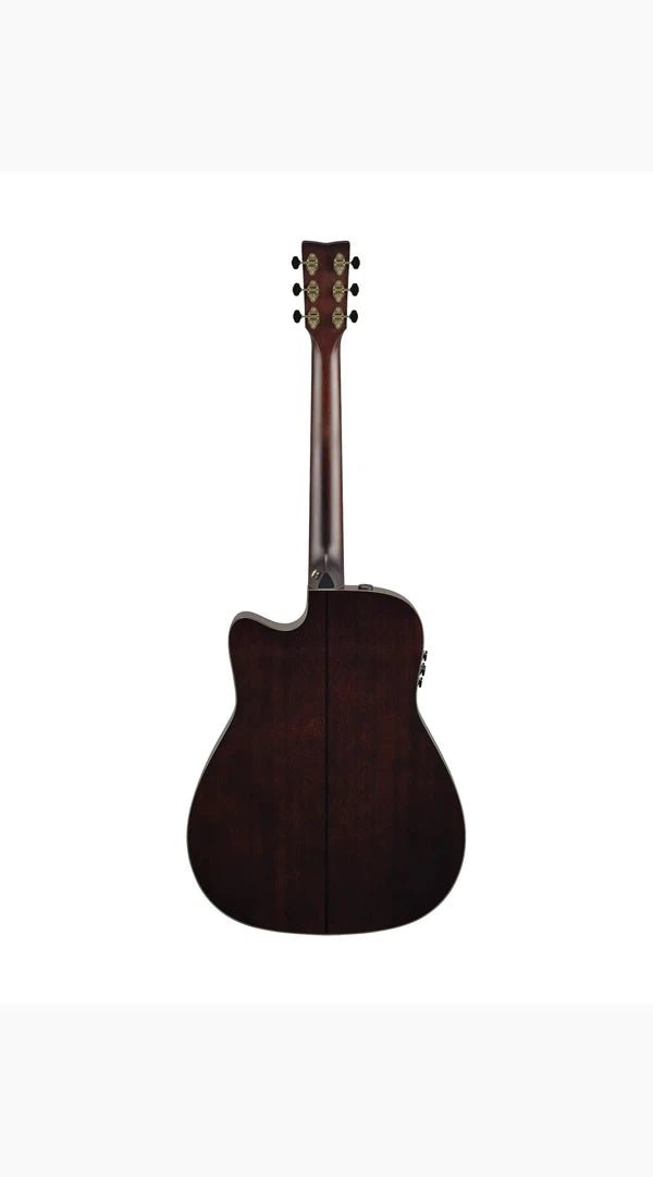 Yamaha TransAcoustic Dreadnought Guitar - TAG3 C with solid spruce top w/ Mahogany back and sides With Firm Carry Case - Sieffs Music