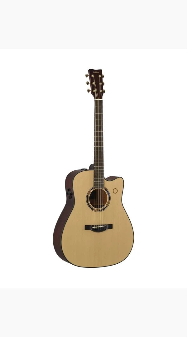 Yamaha TransAcoustic Dreadnought Guitar - TAG3 C with solid spruce top w/ Mahogany back and sides With Firm Carry Case - Sieffs Music