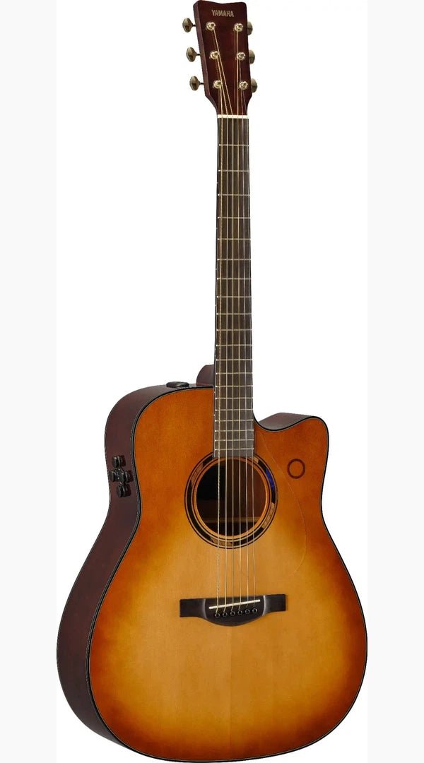 Yamaha TransAcoustic Dreadnought Guitar - TAG3 C with solid spruce top w/ Mahogany back and sides With Firm Carry Case - Sieffs Music