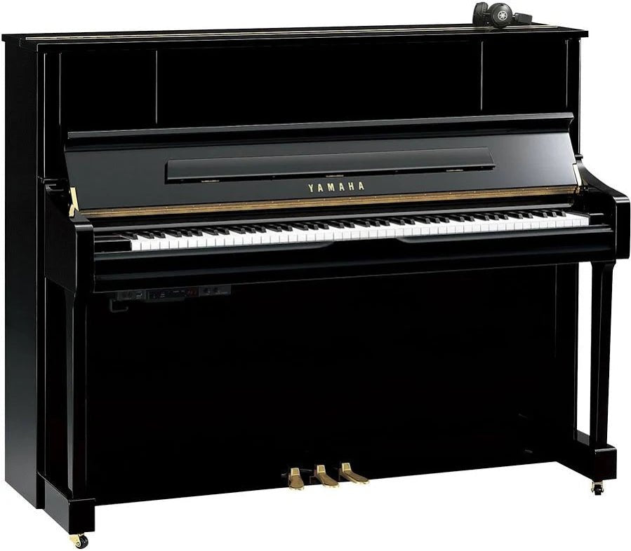 Yamaha U1J SC3 Silent Upright Piano - LAST ONE brand new in the box - Sieffs Music