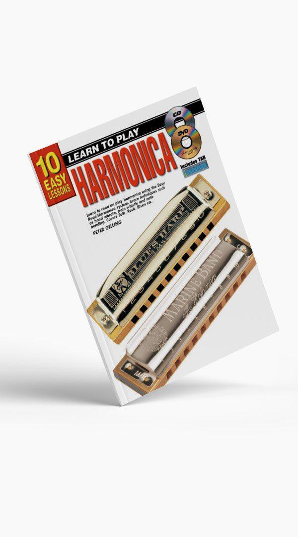 10 Easy Lessons Teach Yourself Harmonica - Sieffs Music