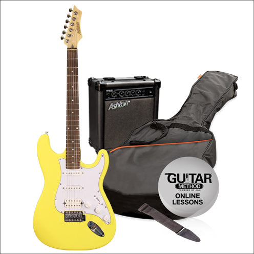 ASHTON SPAG232 ELECTRIC GUITAR - Yellow