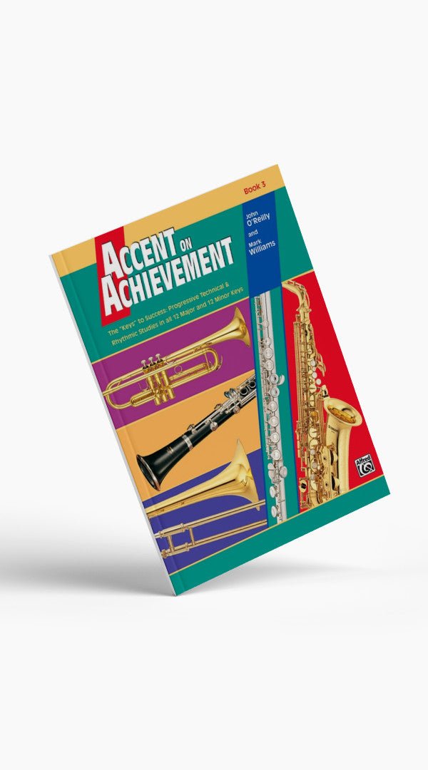 Accent on Achievement Eb Alto Saxophone Book 1 - 3 - Sieffs Music