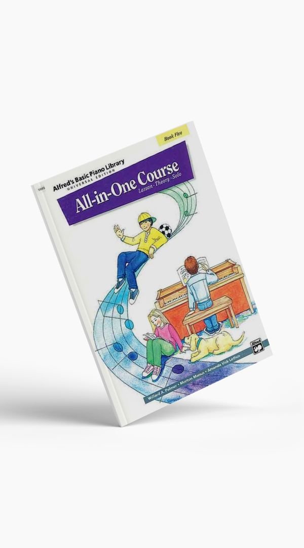 Alfred's Basic All-in-One Course Book 5 Universal Edition - Sieffs Music