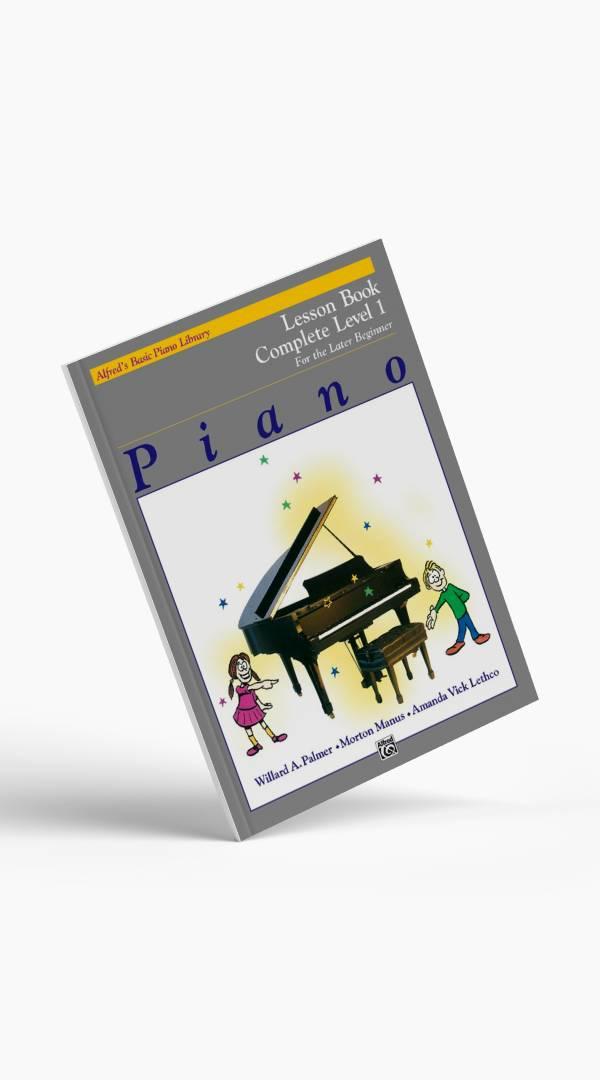 Alfred's Basic Piano Library Late Beginner Complete Lesson Book - Sieffs Music