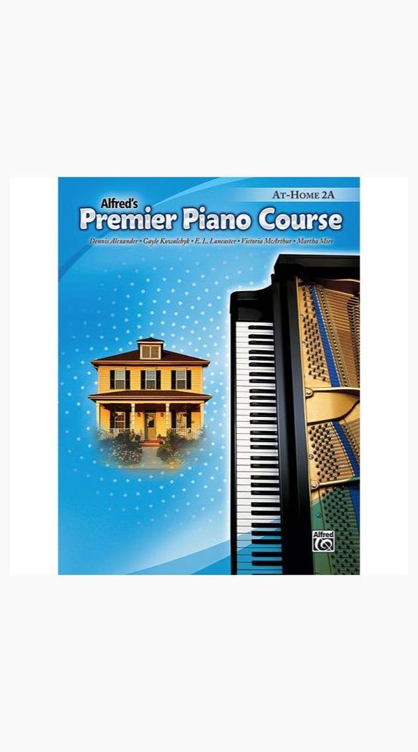 Alfred's Premier Piano Course At Home - 2A - Sieffs Music