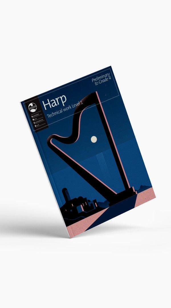 AMEB Harp Technical Work 2020 Level 1 & 2 - Sieffs Music