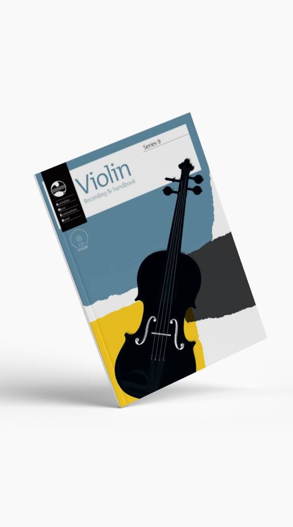 AMEB Violin Series 9 Preliminary - Grade 7 Recording & Handbook - Sieffs Music